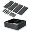 PROSPERPLAST DARŽO DĖŽĖ-SODO RABATKA BASE PLANET 75,6×61,8x46cm ANTRACITO SPALVOS