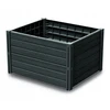 PROSPERPLAST DARŽO DĖŽĖ-SODO RABATKA BASE PLANET 75,6×61,8x46cm ANTRACITO SPALVOS