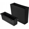 Prosperplast Lauko plastikinis vazonas RATO CASE, su įdėklu, antracito sp., 18 x 58 x 50 cm