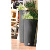 Prosperplast RATO TUBUS vazonas 250mm antracitas - DRTUS250-S433