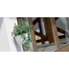 Prosperplast RATOLLA ROUND DRLW240 pakabinamas vazonas, baltas