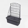 Prosperplast Donica su pergola Bloma antracitas