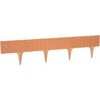 Prosperplast Dekoratyvinė tvorelė L390cm H18.6cm/5vnt. plastikinė/ruda