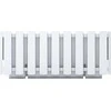 Gėlių vazonas Prosperplast Boardee Fencycase DDEF400-S449, baltas