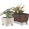 Prosperplast Kvadratinė Gracia donica 39x39 cm, ruda