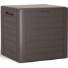 Prosperplast WoodeBox sodo dėžė 140 l Ruda