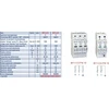 Protec Varistor viršįtampio ribotuvai, skirti PV sistemoms, tipas 2-BY1-C/3 FW10 3224030 Protec