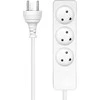 ProXtend Danų IT Power Strip 3- way 3 lizdai 5 m baltos spalvos (K3- KIT05W)