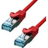 ProXtend ProXtend S / FTP CAT6A LSZH AWG 26 CU Raudona 0,75M