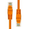 ProXtend Patchcord Cat.5e, U/UTP, PVC, AWG 26, CCA, oranžinė, 0.25m (V-5UTP-0025O)