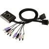 Aten 2 prievadų USB DVI/garso kabelio KVM jungiklis su nuotolinio prievado parinkikliu | Aten | 2 prievadų USB DVI/garso kabelio KVM jungiklis su nuotolinio prievado parinkikliu