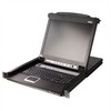 „Aten“ komutatorius CL5708MW LCD KVM komutatorius, 43 cm pločio, USB-PS/2, VGA, 8 prievadai, JK išdėstymas