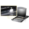 Jungiklis Aten KVM over IP jungiklis ATEN KL1508AiN, 8 prievadai, 48 cm LCD, VGA, PS/2-USB, US išdėstymas