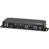 Przełącznik Eaton Eaton Tripp Lite series DisplayPort USB KVM Switch 2-Port 4K 60Hz HDR DP 1.4 USB Cables - KVM-/Audio-/USB-Switch - 2 x KVM/Audio/USB - 1 lokaler Benutzer - Desktop