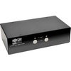 „Tripp Lite“ serijos Eaton Eaton 2 prievadų „DisplayPort KVM“ komutatorius su garsu, kabeliais ir USB 3.0 „SuperSpeed“ šakotuvu - KVM / garso / USB komutatorius - 2 x KVM / garso / USB - 1 lokalizatorius „Benutzer“ - Stalinis kompiuteris