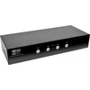 Przełącznik Eaton Tripp Lite series 4-Port DisplayPort KVM Switch w/Audio, Cables and USB 3.0 SuperSpeed Hub - KVM-/Audio-/USB-Switch - 4 x KVM/Audio/USB - 1 lokalny użytkownik - Desktop