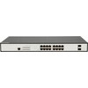 Šakotuvas Extralink ARES valdomas jungiklis 16xRJ45 GbE PoE/PoE+ 150W, 2x SFP, 19 colių stovas