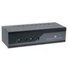 InLine® KVM darbalaukio jungiklis, 4 prievadų, dviejų monitorių, DP 1.2+HDMI 2.0, 4K, USB 3.0, garso