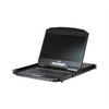 KVM konsolė Aten, KVM jungiklis ATEN CL3116NX, 18,5" TFT, VGA, PS/2-USB, 16 prievadų, FR tipo