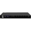 KVM Switch - LINDY 4 Prievadų HDMI 4K60, USB 3.0 ir Garso KVM Switch, Juodas