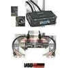 Lindy KVM Perjungiklis - 2 Port VGA USB 2.0 Garso KVM Perjungiklis 2048x1536@30Hz