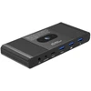 MicroConnect HDMI ir USB-C KVM perjungiklis 2 prievadų (MC-HDMI-KVM202KV2.0)