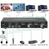 „MicroConnect“ jungiklis „Microconnect MC-DP-KVM201K“ KVM jungiklis Juodas