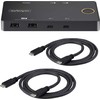 StarTech Switch StarTech C2-H46-UC2-PD-KVM KVM Switch Juodas