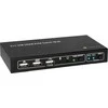 TECHLY 028696 Techly 2 prievadų HDMI/USB KVM jungiklis 2x1 su garsu
