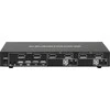 TECHLY 101928 2 prievadų DisplayPort/USB dviejų monitorių KVM jungiklis 2x1 su garsu
