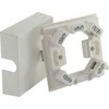 Simet Elektros pajungimo dėžutė viryklėms 80x80x25mm 5 gnybtai 6mm2 balta HAD01 35350206