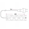 Rum-Lux Ilgintuvas PM/3-3-5M+W 3x1,5 Baltas Rum-Lux