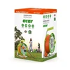 Prailginimo laidas SUVIJAMAS ACAR PZ-4Z/OTM H05VV-F 3Gx1.0 15M SU APSAUGINIU KONTAKTU ORANŽINIS M01897