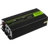 Green Cell Žalias Cell Inverteris 24V/230V 500W/1000W Sinusinė išėjimo įtampa Žalias Cell