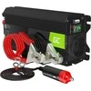 Green Cell Žalias Cell Žalias Cell® automobilio maitinimo keitiklio keitiklis nuo 24 V iki 230 V 500 W / 1000 W su USB