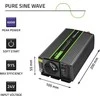 QOLTEC 51936 grynos sinusinės bangos keitiklis, monolitinis / 300 W / 600 W / 24 V–230 V