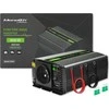 QOLTEC 51932 grynos sinusinės bangos keitiklis, monolitinis / 300 W / 600 W / 12 V–230 V