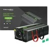 QOLTEC 51937 grynos sinusinės bangos keitiklis, monolitinis / 600 W / 1200 W / 24 V–230 V