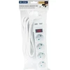 Blow PR-470WSP/USB tinklo ilgintuvas 4 lizdai+USB su įžeminimu+jungiklis 5m Baltas 3x1.5mm