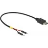 Przewód Delock DeLOCK 85419, 0.2 m, 2-pin terminal block, PoweredUSB, 5 V