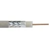 Assmann Electronic DIGITUS koaksialinis kabelis RG-6 75 omų ekranuota folija + pynė 77 procentai Eca PVC 100 m baltas ritė
