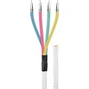 Goobay 80 dB anteninis koaksialinis kabelis quattro, ekranavimas 2x, CCS, 100 m - Kabelio ilgis 100 m