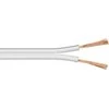 Goobay garsiakalbio kabelio ritė, 100m, 2x0,75mm, balta