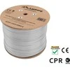 LANBERG LAN kabelis SFTP kat.7 305m solid CU LSZH pilkas CPR fluke praėjo