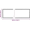 Skaidrus brezentas su ąselėmis 1x5 m PVC