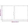 Skaidrus brezentas su kilpomis 3x12 m PVC