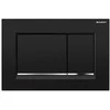 Geberit taustiņš Sigma30, 246x164 mm, juodas/hroms/juodas