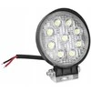 Nežinoma PS darbo žibintas 9 LED 27W, apvalus FLOOD OFF ROAD.