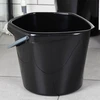 Barzdaskutė PSB Vilde Plastikinis Kibiras 14 L Juodas