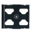 Platinet PUDEŁKO JEWEL CASE 2 CD Juodas 45219